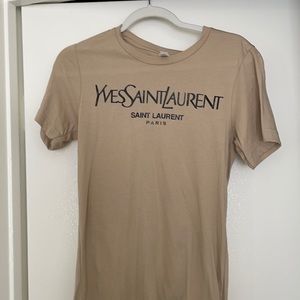 Etsy YSL shirt size Xs